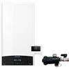 Ariston Caldaia a Condensazione Genus One+ Net 35 kW Metano/Gpl Wi-Fi Completa Di Kit Fumi Classe A+ con Defangatore Omaggio KIT COASSIALE,