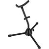Lazmin112 Supporto per sassofono Supporto per sassofono contralto in metallo Portatile pieghevole Supporto per rack Accessorio per strumenti