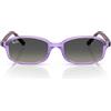 Ray-Ban Occhiali da Sole RJ9132S 719911 Mini Sam Viola Trasparente/Grigio Sfumato Bambini