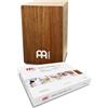 Meinl Percussion MYO Cajon Kit - Drum Box Compatta Fai da Te - Per Bambini e Adulti - Superficie di Suono in Ovangkol (MYO-CAJ-OV)