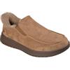 Skechers Scarpe da uomo imbottite in pelo sintetico