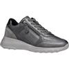 Geox Women's D Alleniee B Sneaker, Grigio Scuro, 39 EU