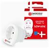 Skross 1.500232-E adattatore per presa di corrente Tipo C (Europlug) Tipo K (DK)