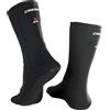Cressi clzini Antiscivolo in Neoprene per Adulti, Sub, Immersione qualità Italiana dal 1946, Unisex, LX433003, Black, 4/Large US