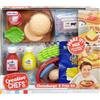 MGA ENTERTAINMENT Creative Chef's Cheeseburger E Patatine Fritte Kit