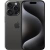 Apple iPhone 15 PRO-128GB-NERO-Batt 100%-MOLTO BUONO AB-Garanzia 1 Anno