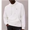 Calvin Klein Jeans Calvin Klein Ls Eu 350Terry Badge Hoodie Felpa Cap Bianco Uomo