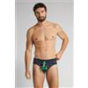 Intimissimi Slip Cotone Superior Pinguino Peluche Con Albero Di Natale Blu