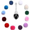 Dada Gioielli - Collana Donna Lunga in Acciaio con Pon Pon Zodiacale - Talismano Diffusore Profumo - Idea Regalo Festa della Mamma