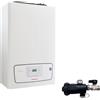 Immergas Caldaia a Condensazione Victrix Tera V2 24 kW Metano Completa Di Kit Per Scarico Fumi con Defangatore Omaggio KIT COASSIALE,