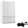 Immergas Caldaia a Condensazione Victrix Extra 24 Plus da 24kw Metano/GPL Completa Di Kit Per Scarico Fumi e Defangatore Omaggio KIT COASSIALE,