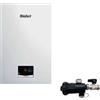 Vaillant Caldaia a Condensazione EcoTEC Intro 24 kW VMW 18/24 AS/1-1 Metano/Gpl con Kit Scarico Fumi e Defangatore Omaggio ADATTATORE SDOPPIATO,