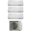 Daikin - Condizionatore trial split Daikin Perfera all seasons 7000+12000+12000 btu WiFi con inverter in A+++ e gas R32 3MXM52A