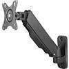 Ewent Supporto da parete per monitor PC e TV da muro per schermi da 17-32, VESA 75 x 75 mm e 100 x 100 mm, inclinazione ergonomica girevole e ruotabile, capacità di peso 2-9 kg