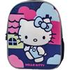 Toy Bags TOYBAGS Zaino prescolare Hello Kitty 3D - Interno completamente foderato e personalizzato - Cinghie regolabili per comfort tutto il giorno - Personaggio 3D - 30 X 24 X 8 CM