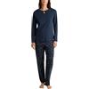 CALIDA Sweet Dreams Set di Pigiama, Peacoat Blue, 44-46 Donna