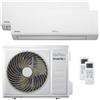 Daitsu Condizionatore Daitsu - Gruppo Fujitsu - Serie ECO DT-2/3 dual split 12000+12000 BTU inverter A++ esterna 7,9 kW 3NDA01237/3NDA01238_2