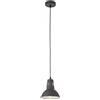 Redo Group Italia Srl Lampadario a sospensione Peep nero a cupola d.16,5 cm 1XE27 EDO01-1279/20