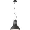 Redo Group Italia Srl Lampadario a sospensione Peep nero a cupola d.34,5 cm 1XE27 EDO01-1281/20