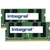 Integral 32GB 2x16GB LAPTOP RAM MODULE KIT DDR4 2666MHZ PC4-21300 UNBUFFERED NON