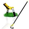DonSail, Zappa da Giardino per diserbo Giardinaggio Manico Lungo Resistente, Regolabile, 76-170 cm, Nero