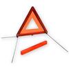 PAIF Triangolo Autoferma Micro con Piede a Ragno - Omologato ECE 27R04 - Triangolo Emergenza Compatto Autoportante - Alta visibilità e Custodia Rigida Inclusa (1, PAIF® Triangolo Autoferma Micro)