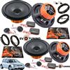 Hertz Evotuning Kit 8 Casse Altoparlanti Hertz Dsk 165.3 ANT/POST per VW Golf 4 IV dal 1997-05
