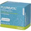ZAMBON ITALIA Srl Fluimucil 300 mg/3 ml Soluzione per Nebulizzatore Mucolitico, 20 Fiale