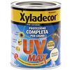 Xyladecor SMALTO LEGNO ESTERNI UV MAX Protezione Completa da sole e agenti atmosferici Idrorepellente INCOLORE 750ML, 750 ML