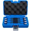 BGS 8618 | Assortimento chiavi a bussola | 6,3 mm (1/4) | profilo a T (per Torx) con testa sferica T10 - T40 | 7 pz.