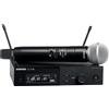 Shure Sistema Wireless GLXD24+ Microfono Per Canto Dinamico Shure SM58