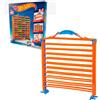 Hot wheels - garage portatile 11 livelli con pista da corsa 210 cm