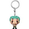 Funko POP! Keychain: OP - Roronoa Zoro - One Piece - Mini Figura in Vinile da Collezione Novità Portachiavi - Riempitivi per Calze - Idea Regalo - Merchandising Ufficiale - Anime Fans