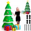 BAKAJI Gonfiabile Albero di Natale XXL Decorazione LED Natalizia Addobbo Esterno 240 cm