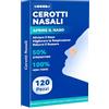 LMOHBJ 120 Pezzi Cerotti Nasali, Verbesserter Typ nasal strips cerotto nasali respira bene antirussamento, cerotti per non russare Migliorare la respirazione e il sonnomigliorando (Giallo)