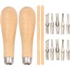 Cyrank 2 Set di Strumenti Per Intagliare Il Linoleum Artigianale, Strumenti Per Tagliare Il Linoleum 5 in 1, Tagliablocchi, Blocchi di Linoleum Per La Stampa, Blocco Per Intagliare La Gomma Per Timbri, Intag