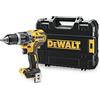 DEWALT DᴇWALT DCD796NT-QW Trapano Avvitatore a Batteria, 2 Velocità, con Percussione, 18 V, Motore Brushless, Mandrino Autoserrante in Metallo, 1.5 - 13 mm, in Valigetta TSTAK senza Batteria e Caricabatterie