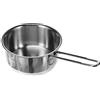 Tognana Vanitosa Casseruola da 16 cm con 1 Manico, Acciaio Inossidabile, Argento