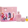 Alfaparf semi di lino moisture holiday kit shampoo 250 ml-mask 200 ml e cristalli 15 ml - per capelli secchi