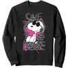 Peanuts Snoopy Graphic One Love Vintage Edition Fumetti Fan Felpa