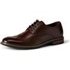 Amazon Essentials Scarpe Derby A Coda Di Rondine Eleganti Uomo, Cognac, 44.5 EU