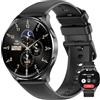 Baolubao Orologio smartwatch Uomo Donna (Rispondere/Fare Chiamate) ，1.43" Schermo HD AMOLED, 24H Sonno Cardiofrequenzimetro, IP68 Impermeabilecon 130+ Modalità Sportive smart watch per Android IOS