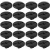 YINETTECH 20 dadi di espansione in plastica per dadi di bloccaggio e viti OE90506890, compatibili con Opel Astra 2000-2010, colore nero
