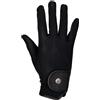 Equestro Guanti unisex in tessuto tecnico e mesh