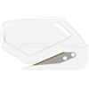 MARTOR 100 x Coltello di sicurezza, lama nascosta, SECUMAX CARDYCUT, coltello Cutter professionale, leggero, in plastica, Per mancini e destrorsi