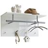 FMD Möbel Appendiabiti, Legno ingegnerizzato, 72 x 35 x 29 cm