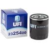 UFI Filters, Filtro Olio 23.254.00, Filtro Olio per Ricambio, Adatto a Auto, Applicabile su Diversi Modelli Austin, Land Rover, Lotus, MG, Mini e Rover