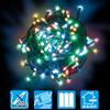 TECNO-NATALE CATENA 240 LED CONTROLLER MEMORY BATTERIE MULTICOLORE LEDTLBAT-LEDX31012