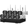 NIVIAN KIT VIDEOSORVEGLIANZA WIFI NVR 16 CANALI 8 TELECAMERE 3 MEGAPIXEL NVW6-VISNV-KIT1630W6-8CAM