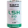 SAFT LITIO TIPO LSH20 TORDIA TIPO D 3,6A 13000MAH LSH20-SAFLSH20